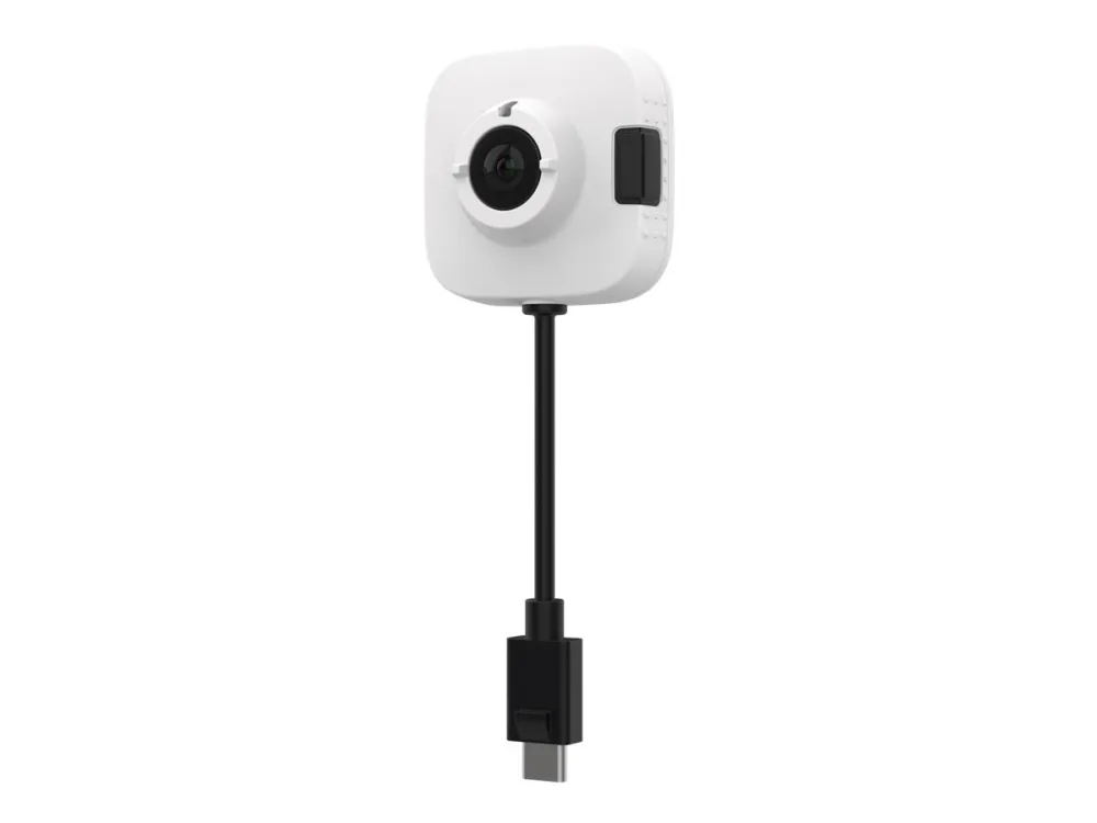 AXIS TW1201 Body Worn Mini Cube Sensor - Kamerasensorenhed - hjelmmonterbar - hvid - for AXIS W100 Body Worn Camera, W102, W102 Body Worn Camera