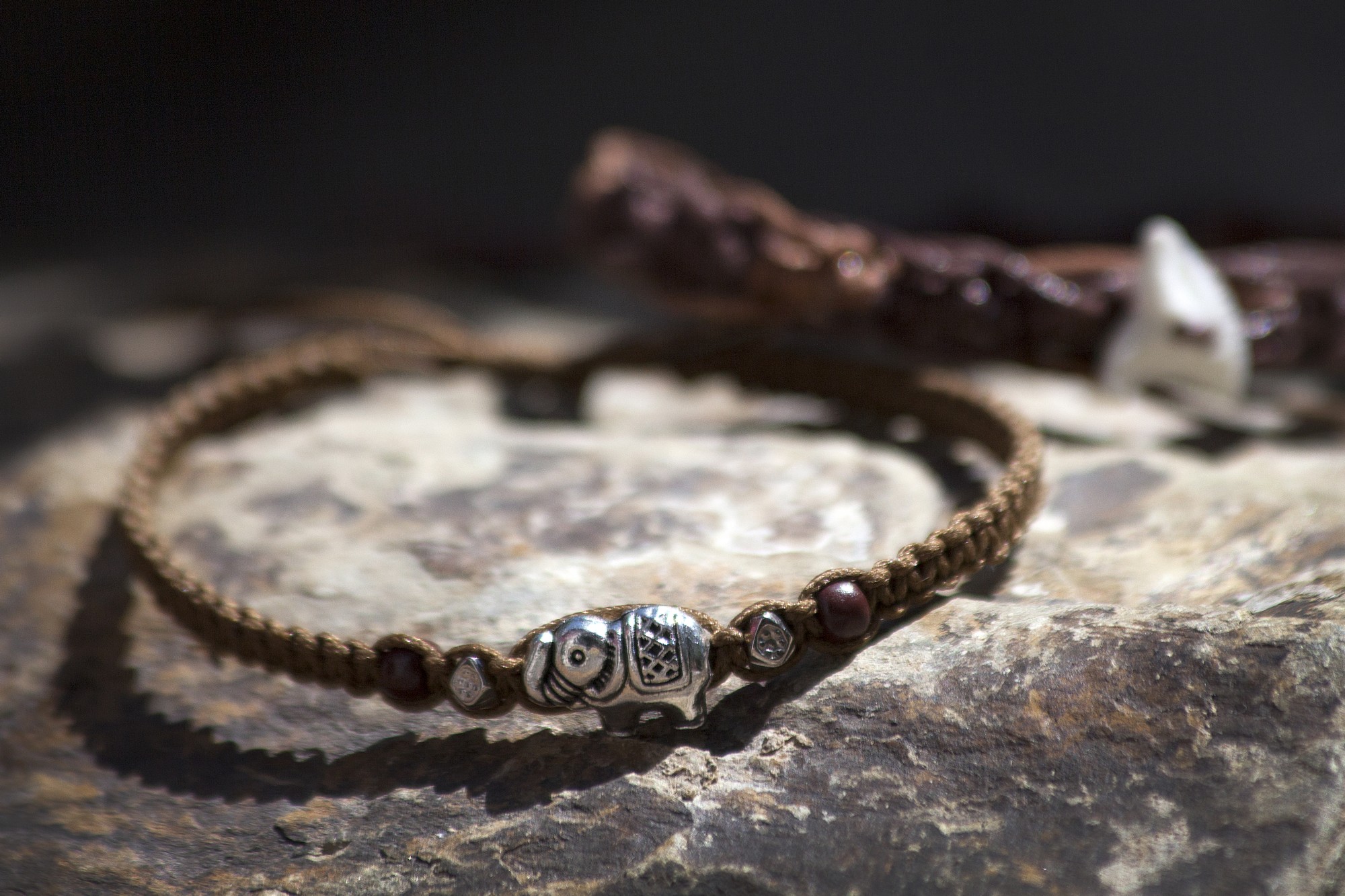 Armband Elefant, braun günstig bestellen
