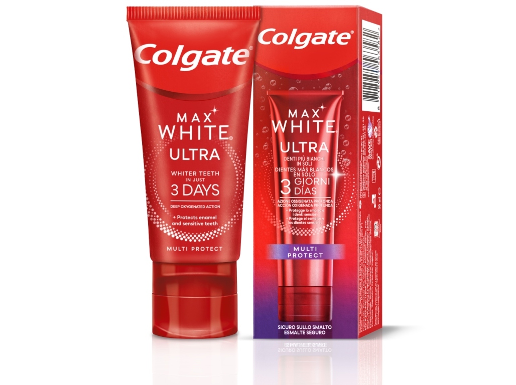 PASTA DENTÍFRICA COLGATE MAXWHITE ULTRA MULTI PPROTEÇÃO 50ML