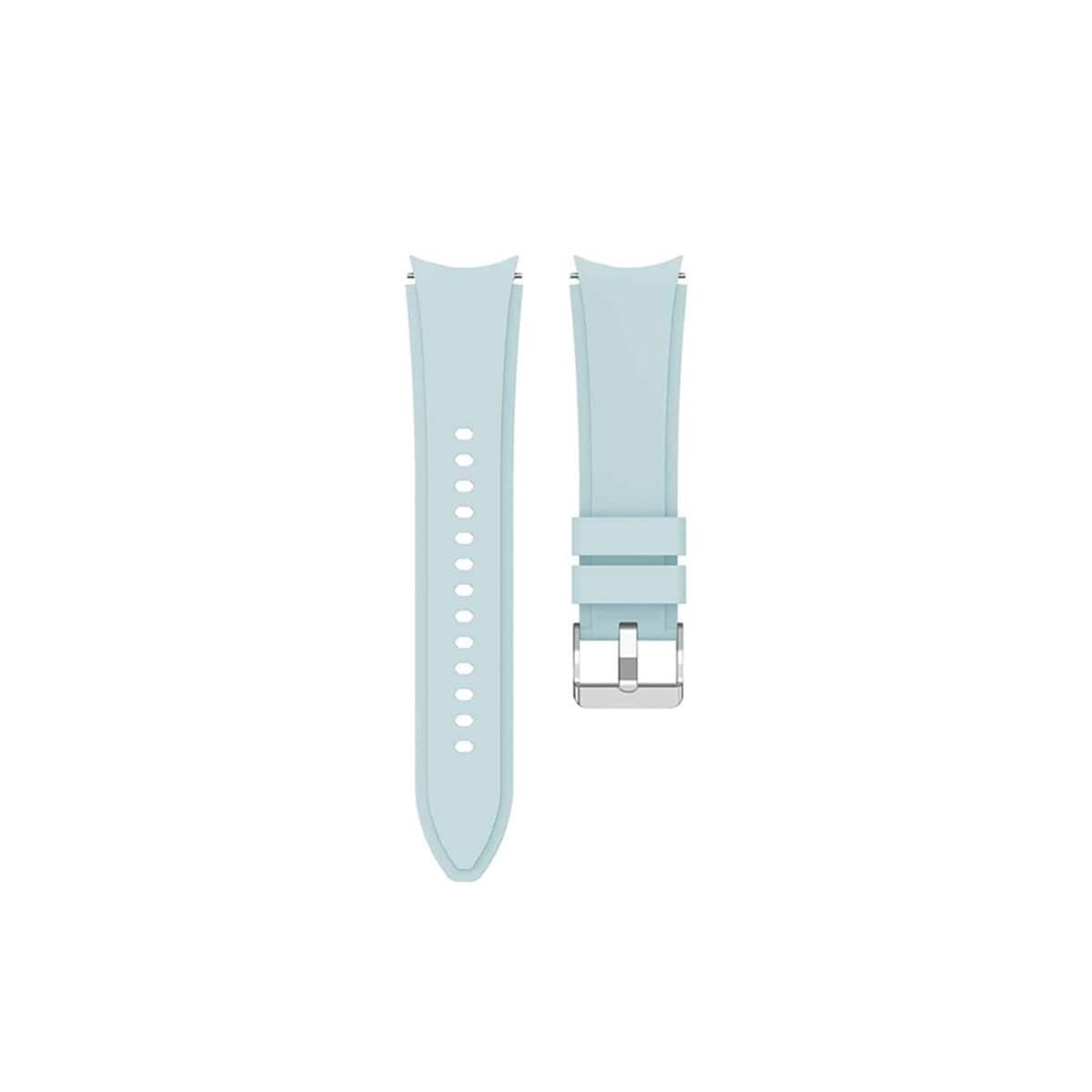 Silikon Klokkereim No-Gap Samsung Galaxy Watch FE (40mm) - Lyseblå