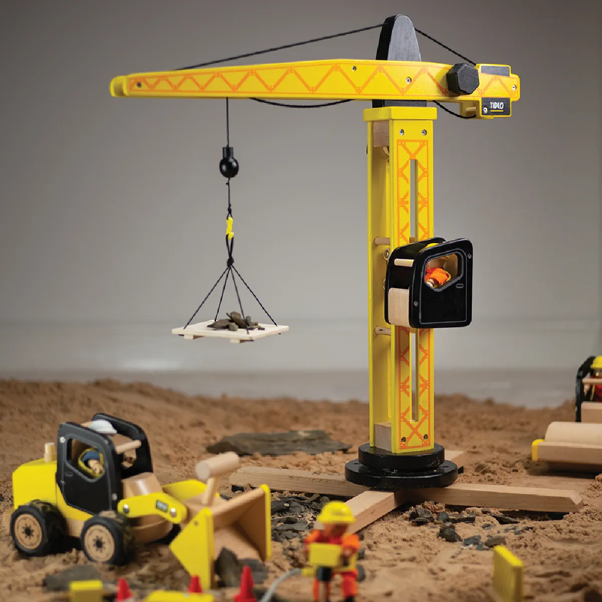 Tidlo Chargeur Frontal en Bois