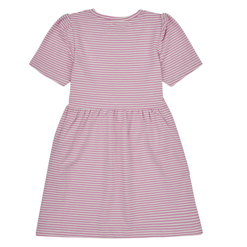 Name it - NMFFANN SS DRESS - Violet / Blanc