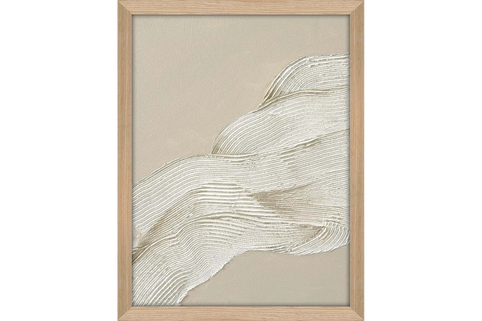 Art Shape II bilde 30x40 cm med eik ramme