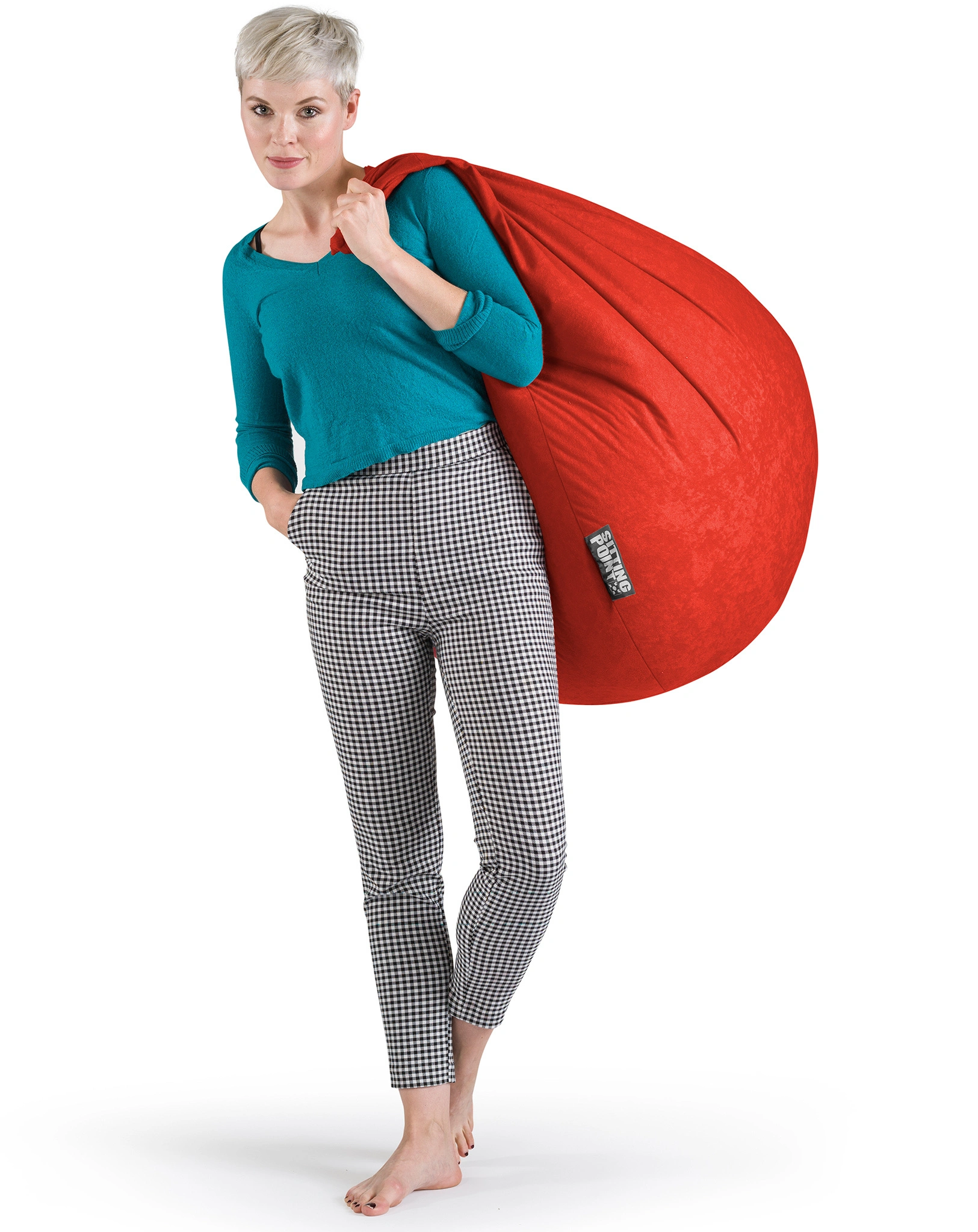 Sitzsack BeanBag EASY XL (Farbe: tomate)