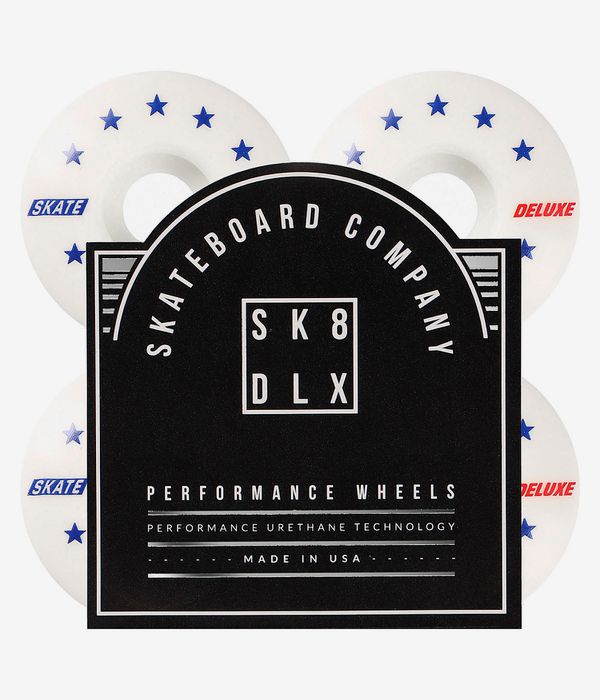 skatedeluxe E-Sport Rollen (white) 54mm 100A 4er Pack