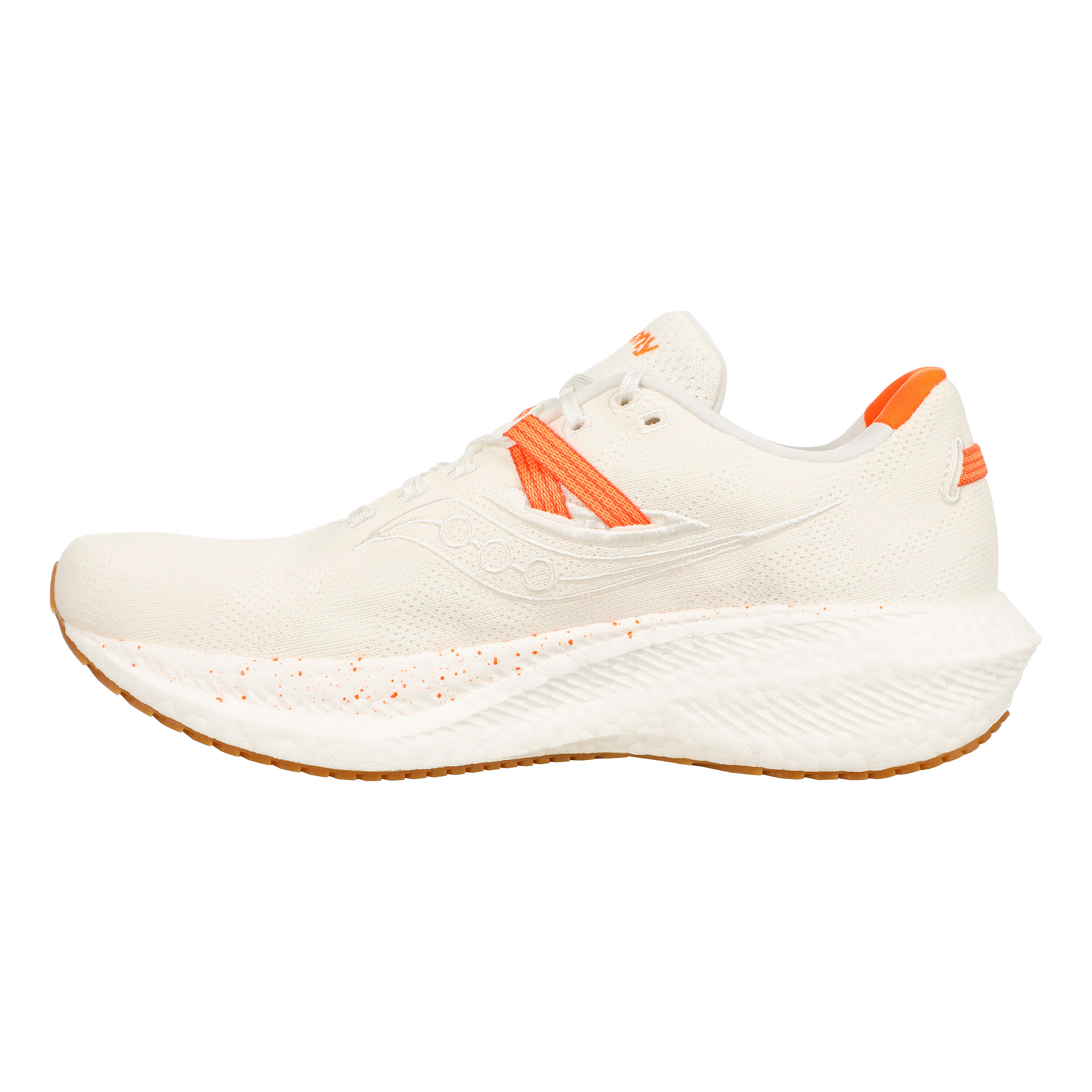 Saucony Triumph RFG Chaussure De Running Sans Stabilisateurs Hommes - Blanc , Orange