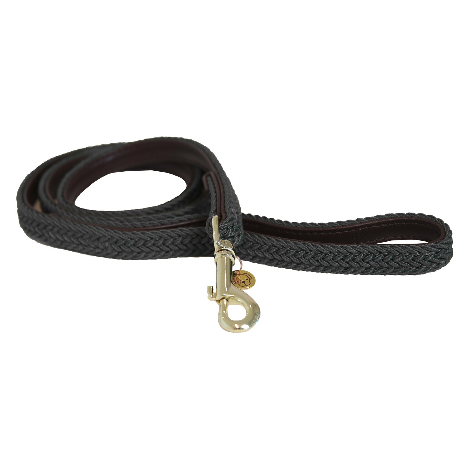 KENTUCKY DOGWEAR Hundeleine Plaited Nylon  - grey - 1.2 m