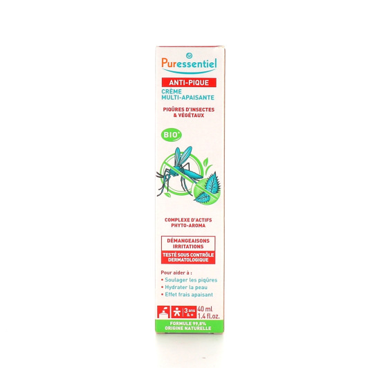 Puressentiel Anti Pique crème apaisante - Piqûres insectes et végétaux