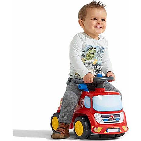 Falk Toys bandbil ride-on med opbevaringsrum, rat og horn