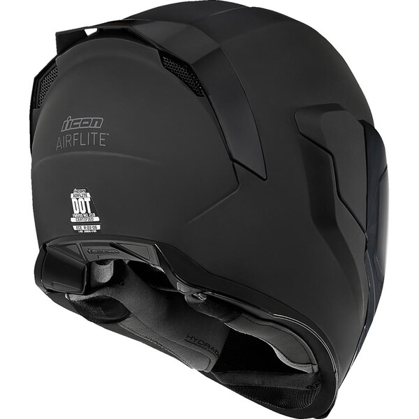 Icon - Casque Airflite Dark™ Noir Mat