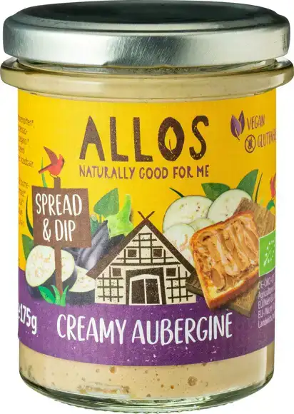 Allos creamy auberginespread