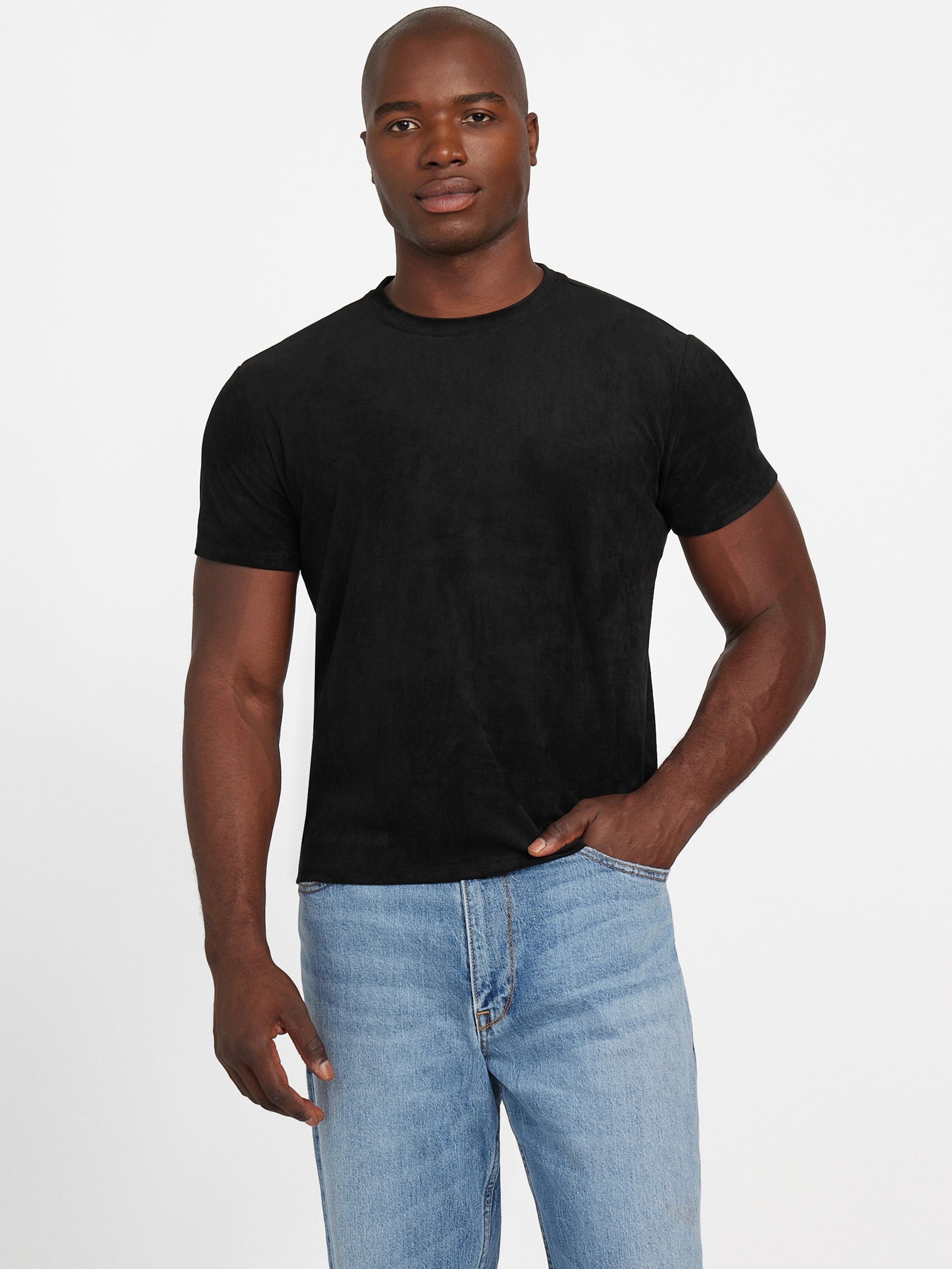 Camiseta Garrett de camurça sintética