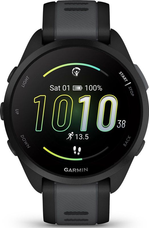 Garmin Forerunner 165 - Hardloophorloge - Black-Slate Grey