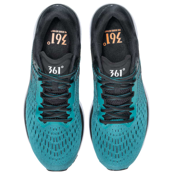Chaussure running 361 MERAKI 4 VERDIGRIS/BLACK