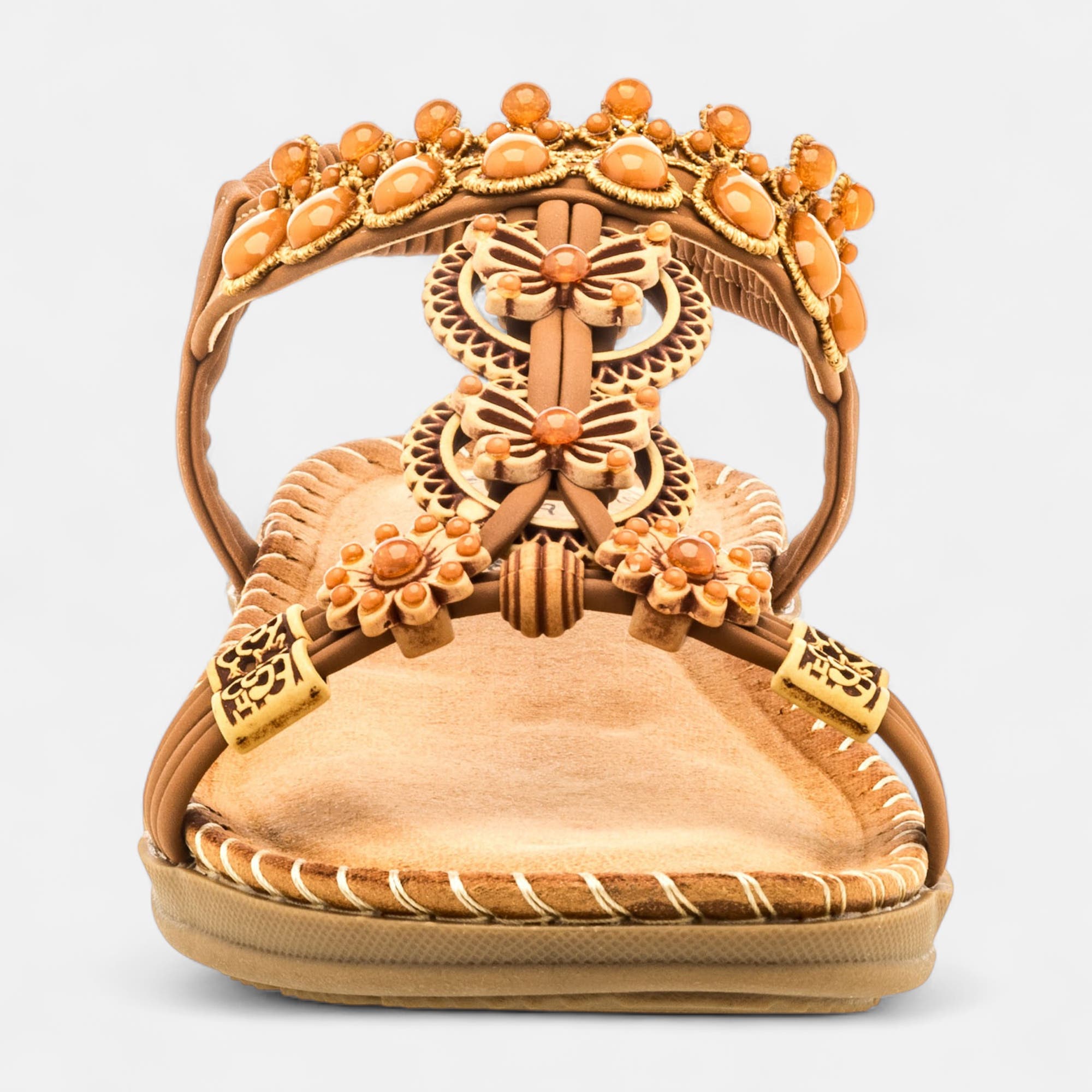 Sandales Femme camel