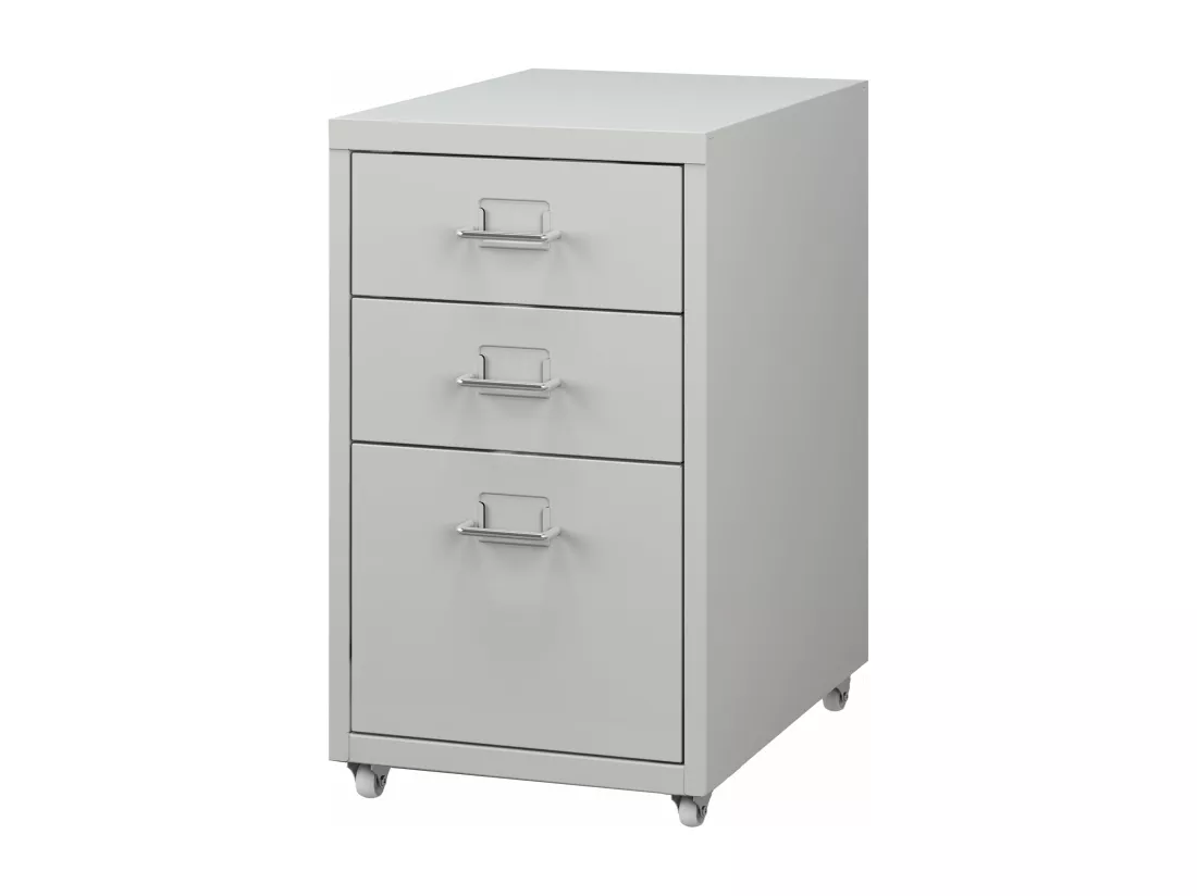 Caisson de bureau meuble blanche 28 x 41 x 48 cm 03_0006331