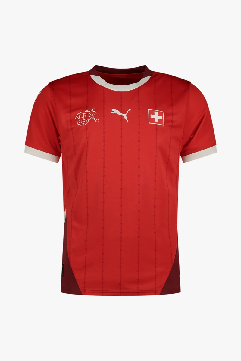 Puma Schweiz Home Replica Herren Fussballtrikot EM 2024