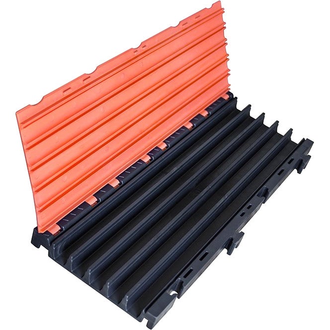 Penn Elcom CROSS5O kabelbrug basisdeel 5 kanalen, oranje