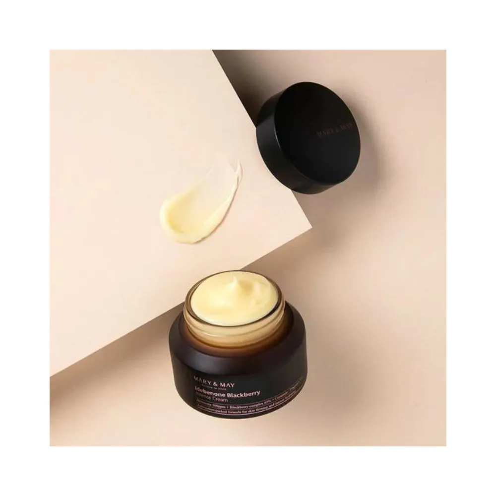 Mary&May Idebenone   Blackberry complex intensive total care cream - 70 g.
