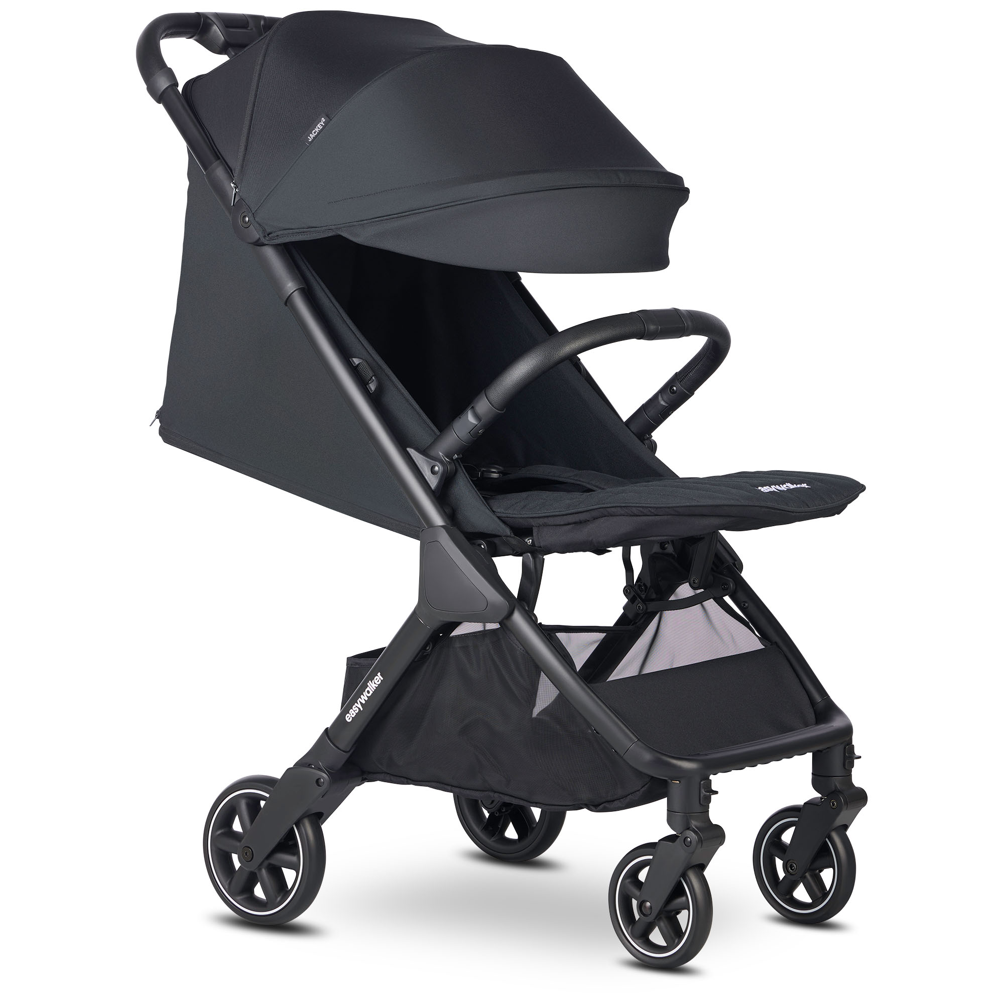 Easywalker Jackey2 buggy Midnight Black - buggy's - Prénatal