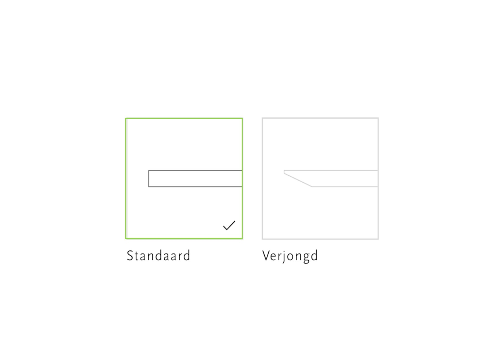 Studio HENK tafel Butterfly Plat ovaal - zwart frame, HPL Fenix nero ingo 260 x 90 | HPL Fenix Nero Ingo | Rechte Rand | Frame Zwart