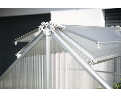 Klassieke verhoogde tuinbak WESTANN Store & Grow inclusief opbergruimte 120 x 120 x 169 cm antraciet