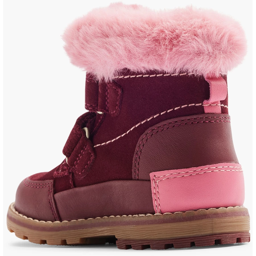 Elefanten Stiefel Berg Bart burgundy (weit)