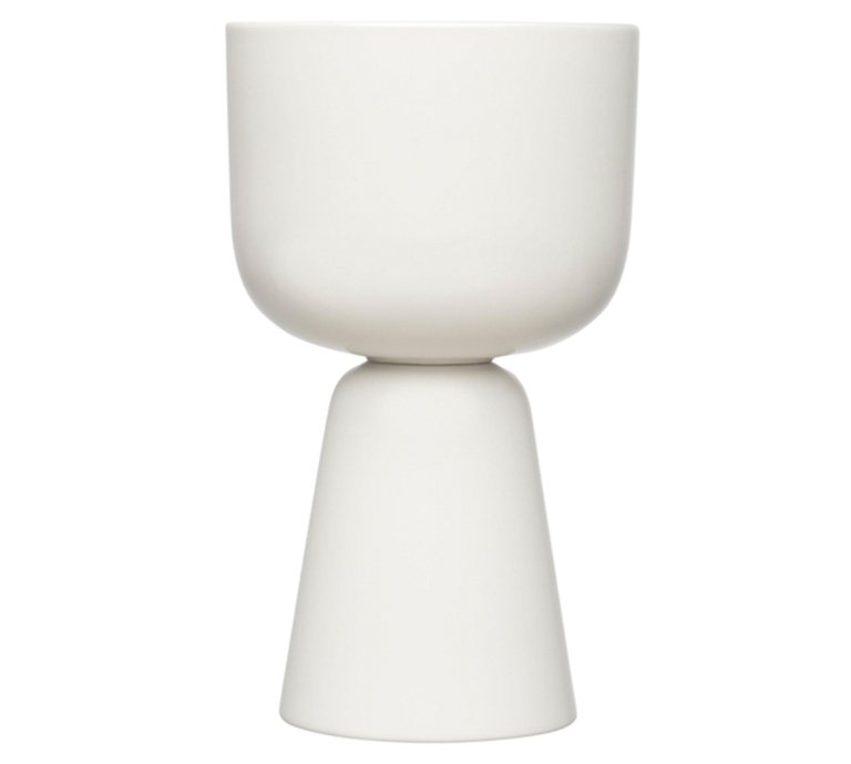 Iittala Nappula bloempot medium Ø15.5 wit