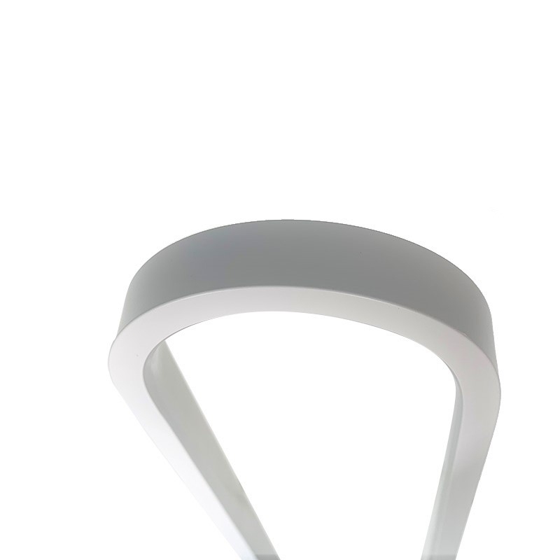 LED RGB Stehlampe LEANO weiss