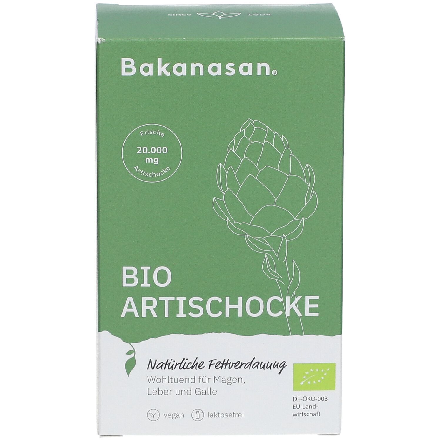 Bakanasan® Bio Artischocke