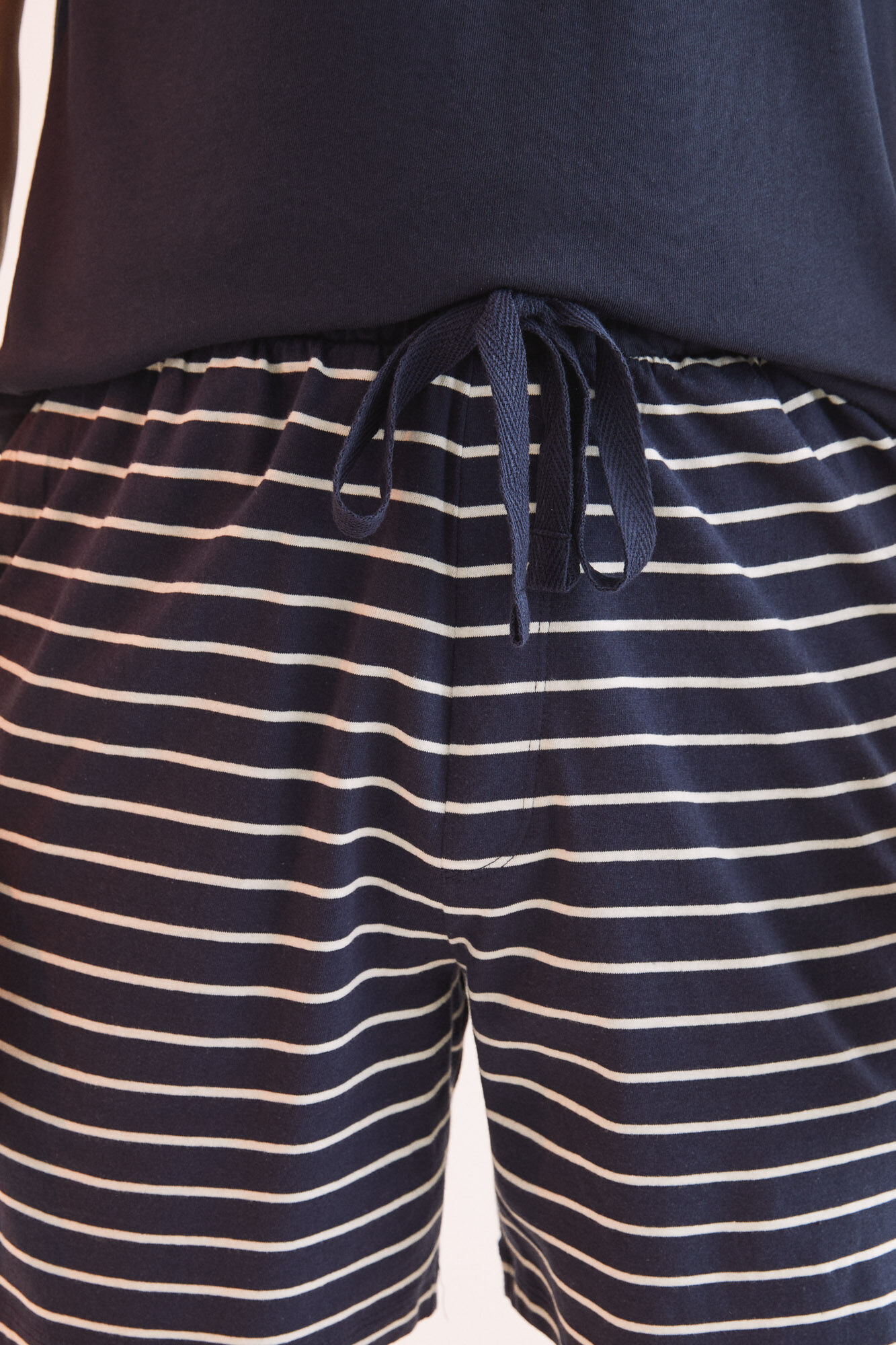 Pijama curto de algodão masculino Popeye - Azul