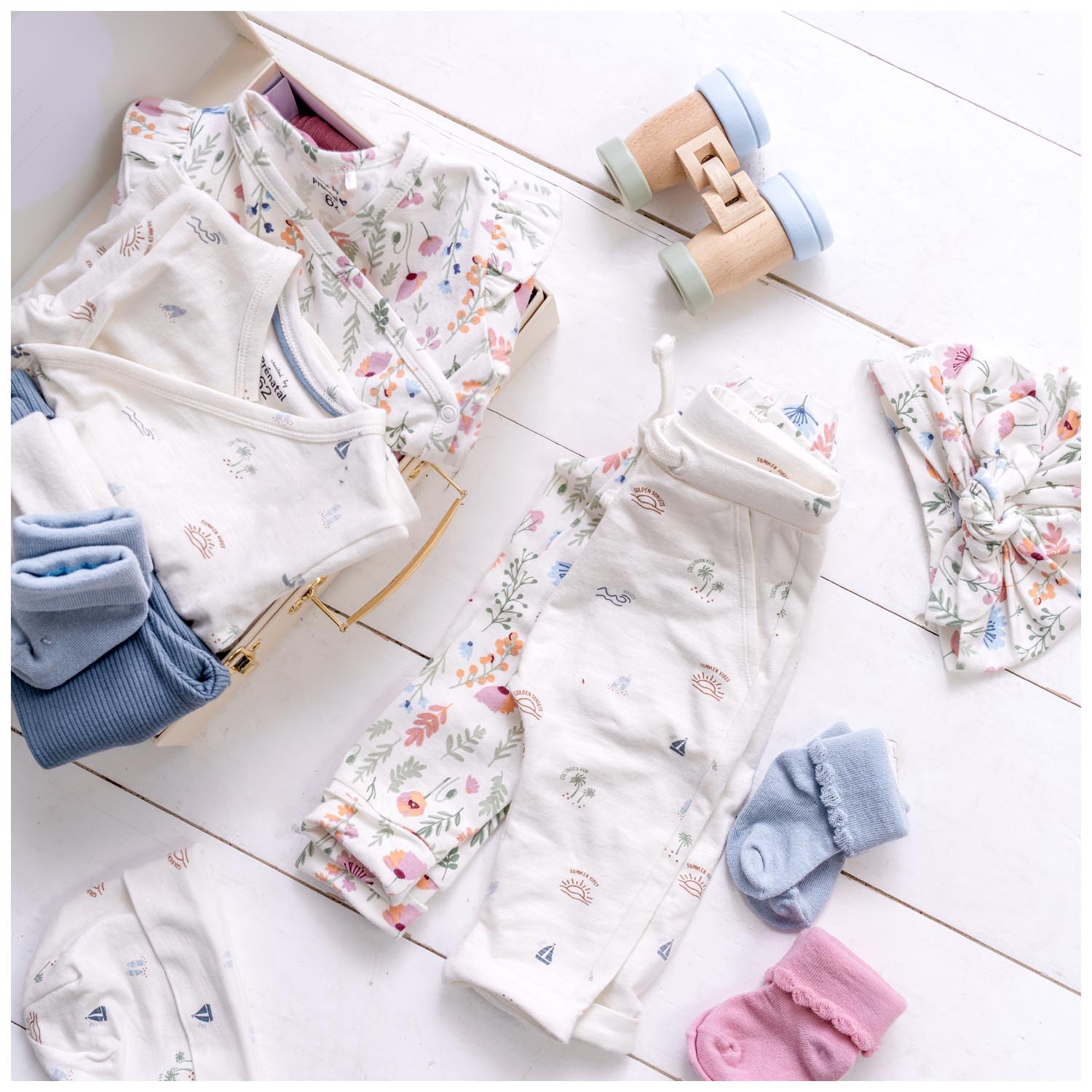 Prénatal newborn sokkken Pure   multi