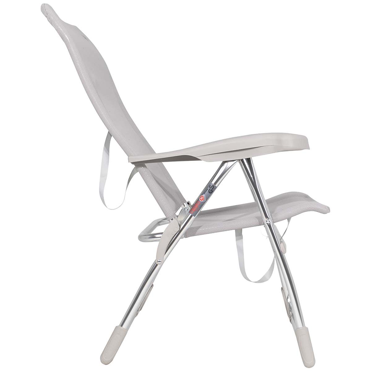 Crespo AL-206 Light Grey strandstoel