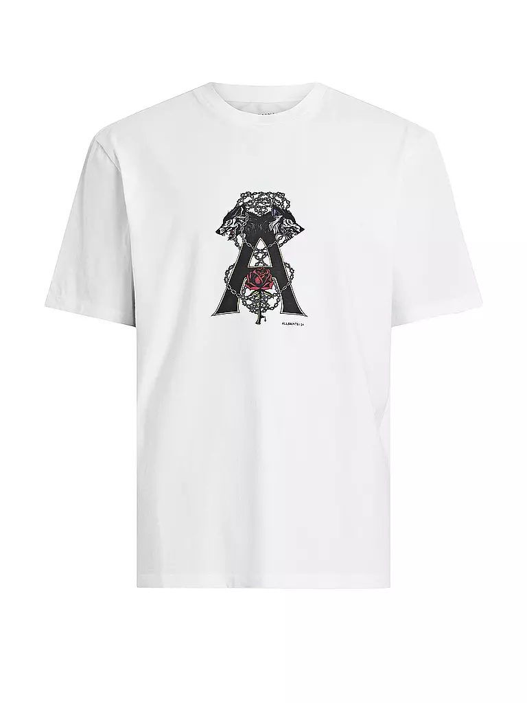ALLSAINTS T-Shirt WULFANE weiss