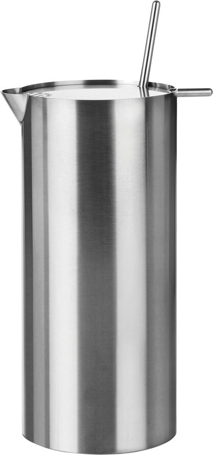 Stelton Arne Jacobsen martini mixer med mixer ske 1 l, steel Steel