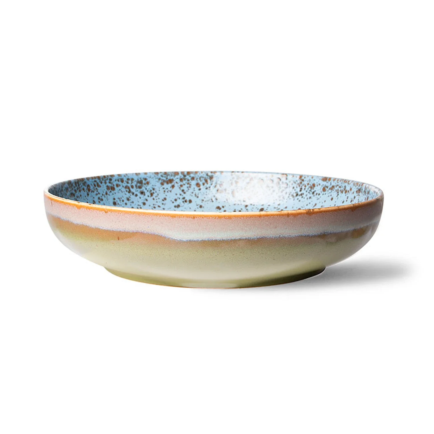 HKliving  70s Ceramics Peat salatskål - Ø26,5 cm.