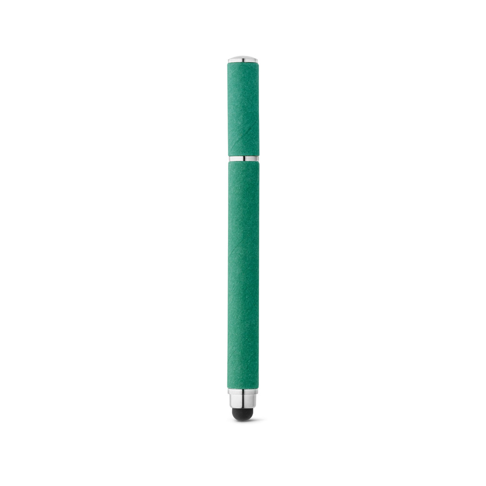 hi!dea 91621 - Stylo bille en papier kraft et ABS avec pointe tactile