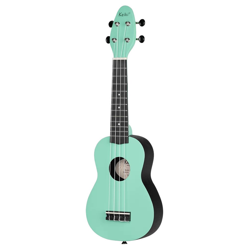 Ortega Keiki K2-CBM Soprano Size Ukulele Caribbean Mint sopraan ukelele set