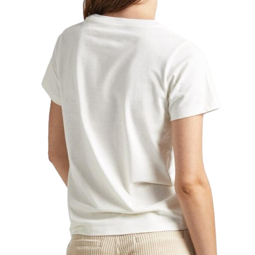Pepe jeans T-shirt Blanc Femme Pepe jeans Claritza