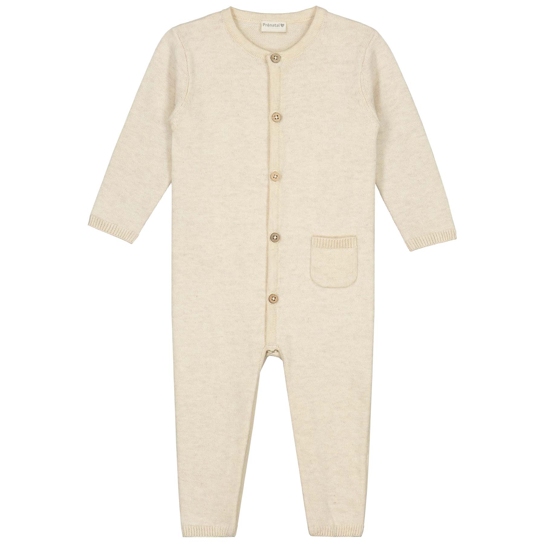Prénatal newborn boxpakje Pure lange mouwen effen beige