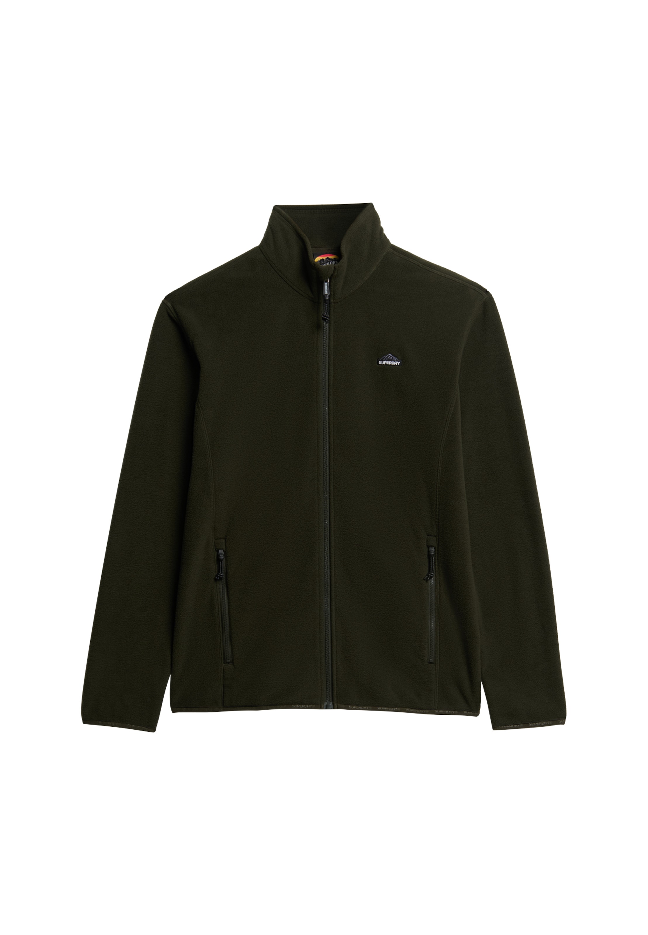 Superdry Fleecejacke »POLAR FLEECE FULL ZIP« mit Kapuze