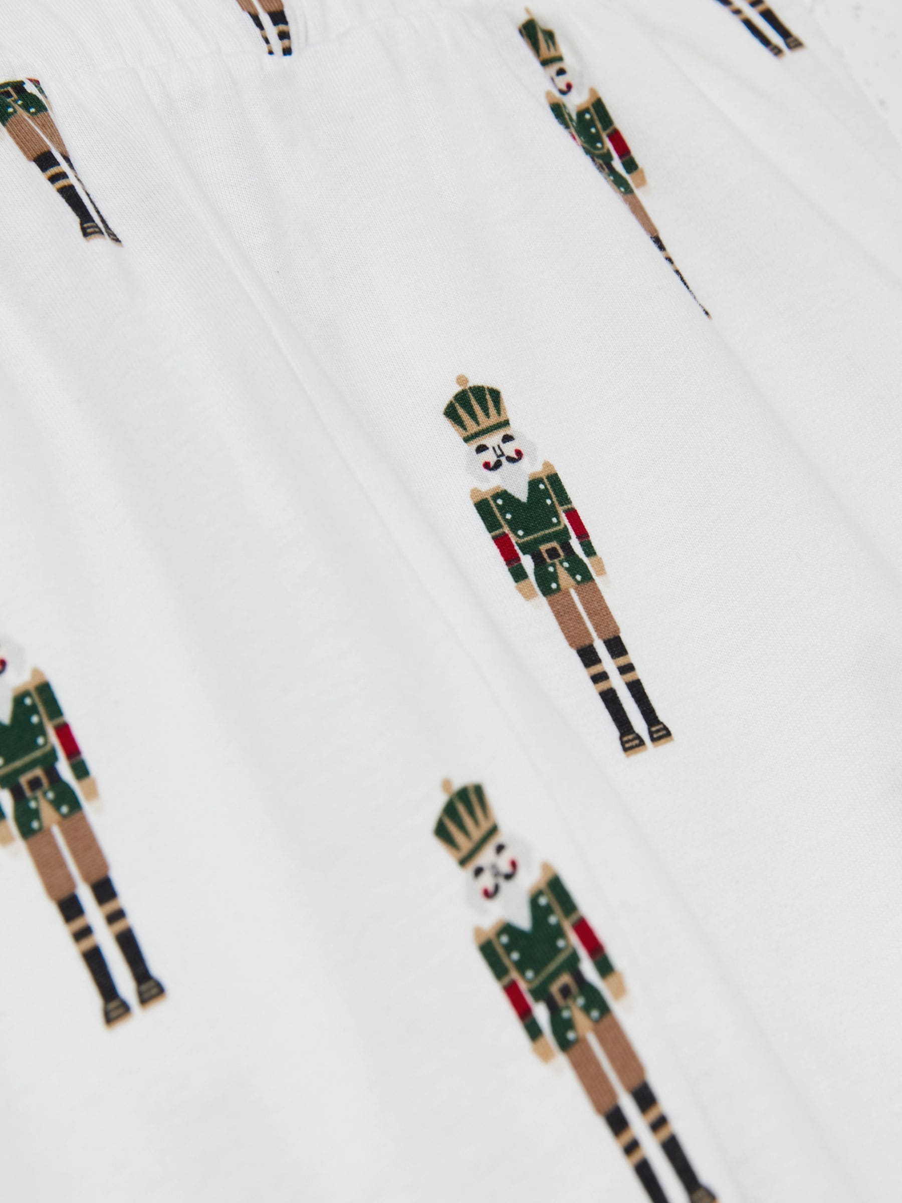 Reiss Hornton Set Brushed-Cotton Nutcracker-Print Pyjama Set