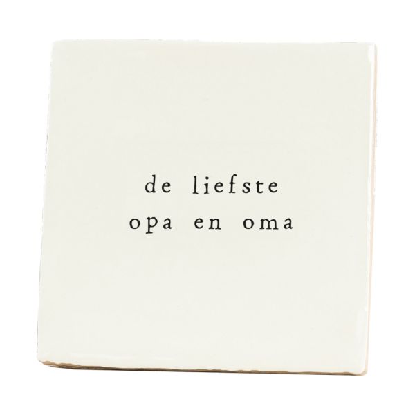 Ikpakjein Tegel - Liefste Opa En Oma