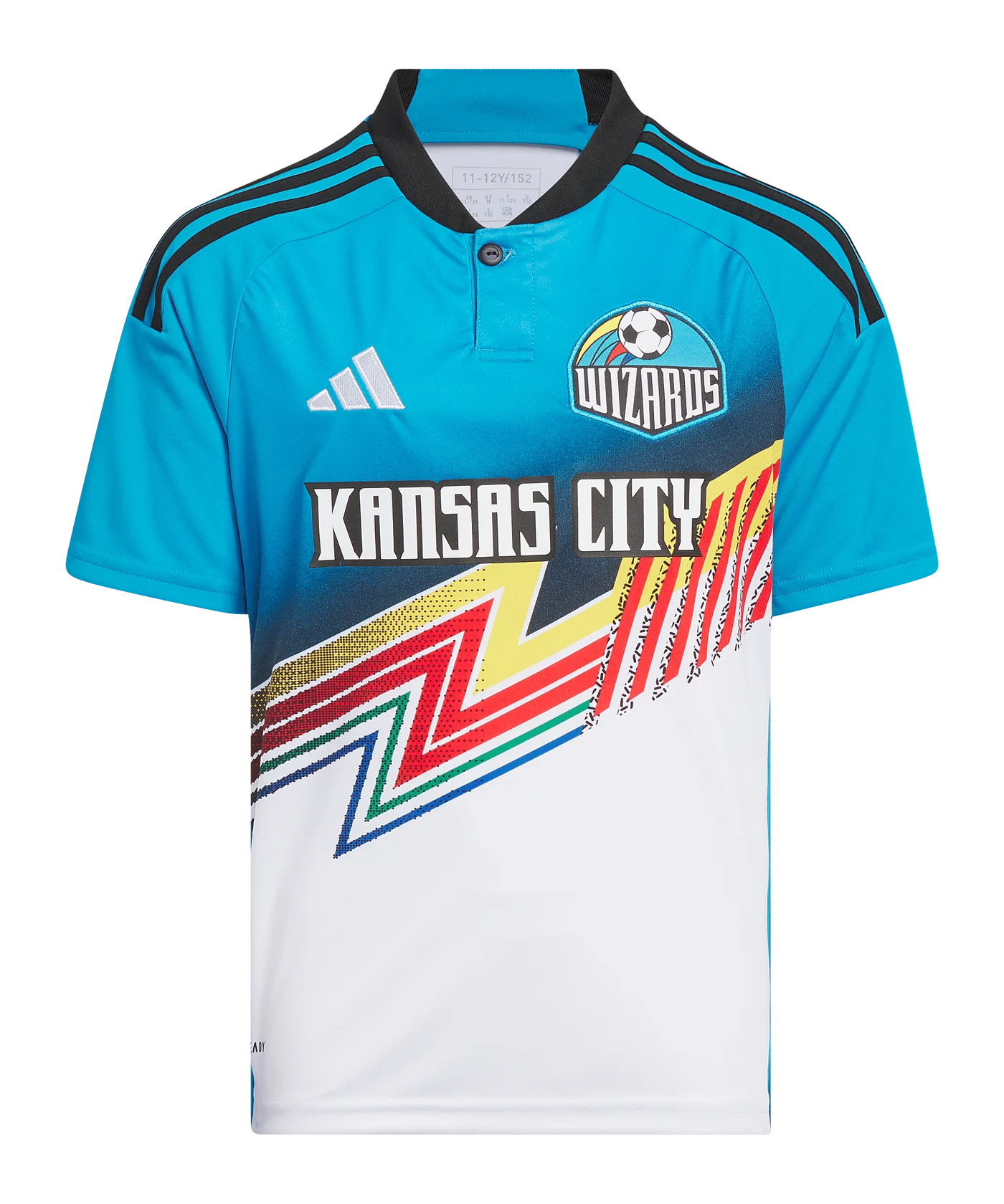 adidas Sporting Kansas City Trikot 3rd 2024 Kids Weiss