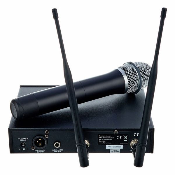 the t.bone free solo HT 823 MHz UHF Funksystem