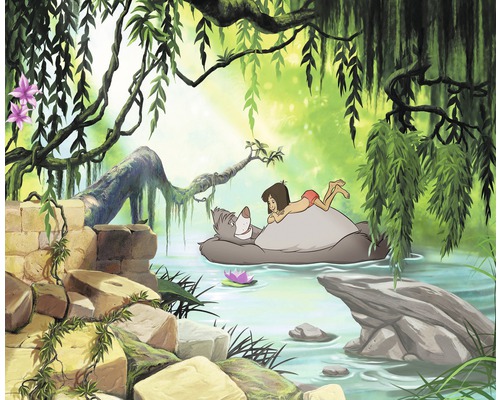 Fotobehangpapier SD4106 Disney Jungle Book Zwemmen 8-delige set 368 x 254 cm