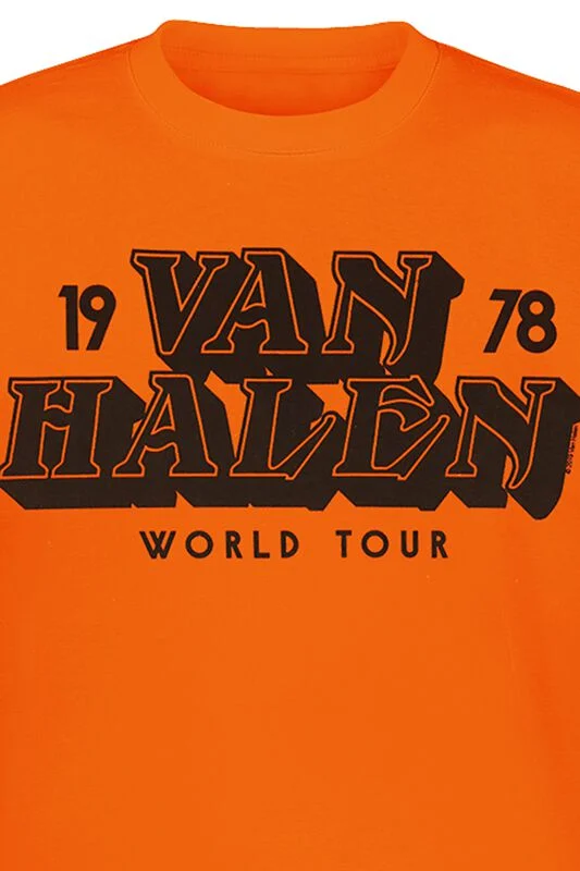 Tour 1978 | Van Halen T-Shirt Manches courtes
