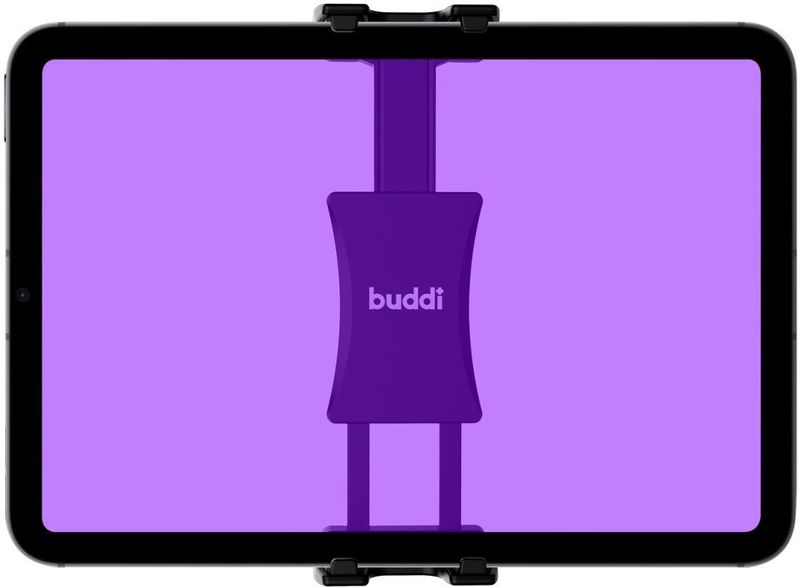 Buddi Tab Houder Statief - Verstelbaar Tripod - Met Tas - Zwart