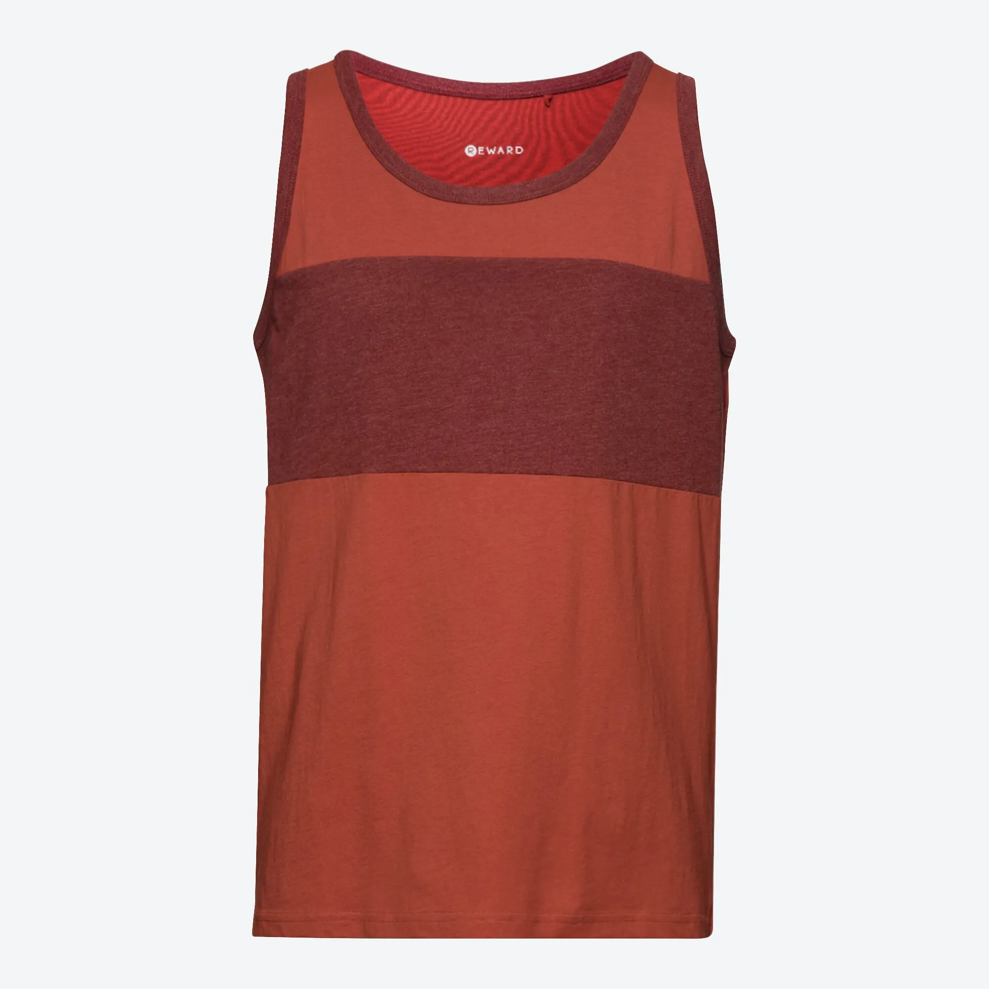 Herren-Muskelshirt in Melange-Optik