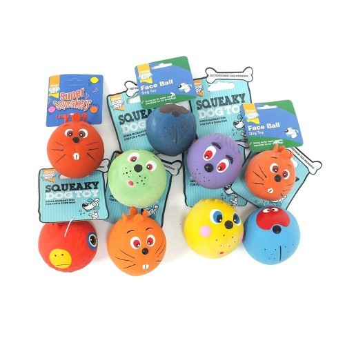 Bola de látex para brinquedo de cachorro Pertemba
